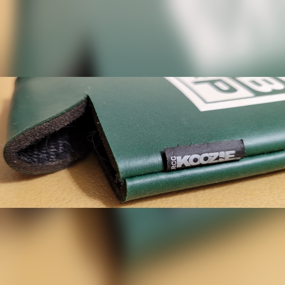 SUB POP Original Koozie Green NWOT Drink Beer Can Cozy Koozy Bottle Music Label - Picture 7 of 10